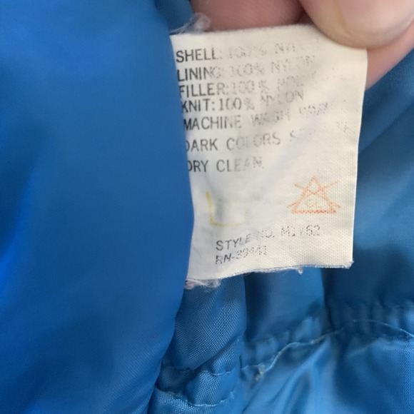 Inside Edge Vintage Ski Jacket Men's Size Small Blue Full Zip - Picture 3 of 14